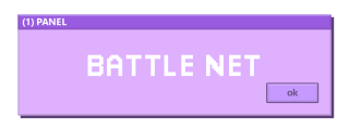 Battle-Net Panel from Cute Retro Windows Panels Theme.